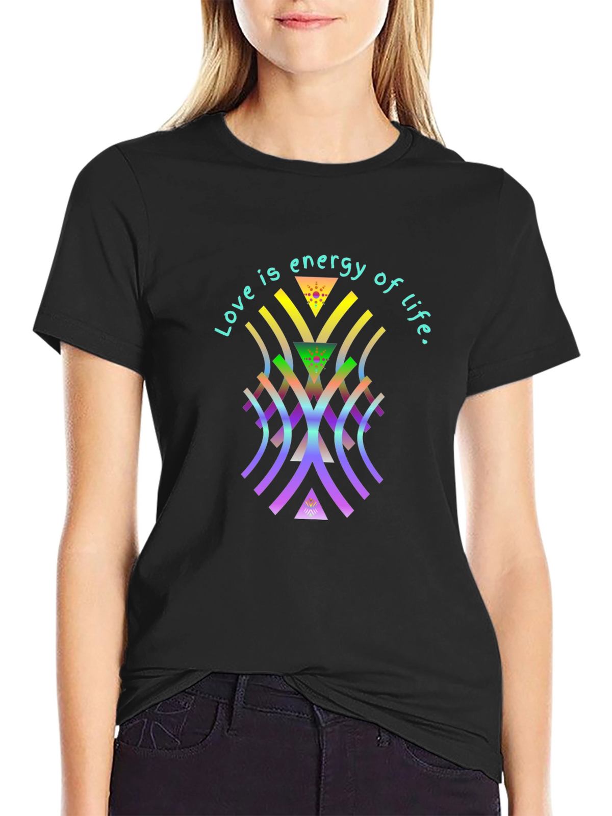 Love is Energy T-Shirt - Abstract Graphic Tee