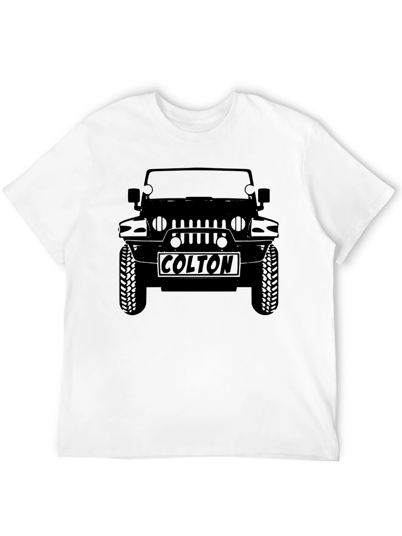 Colton Jeep Black Graphic T-Shirt