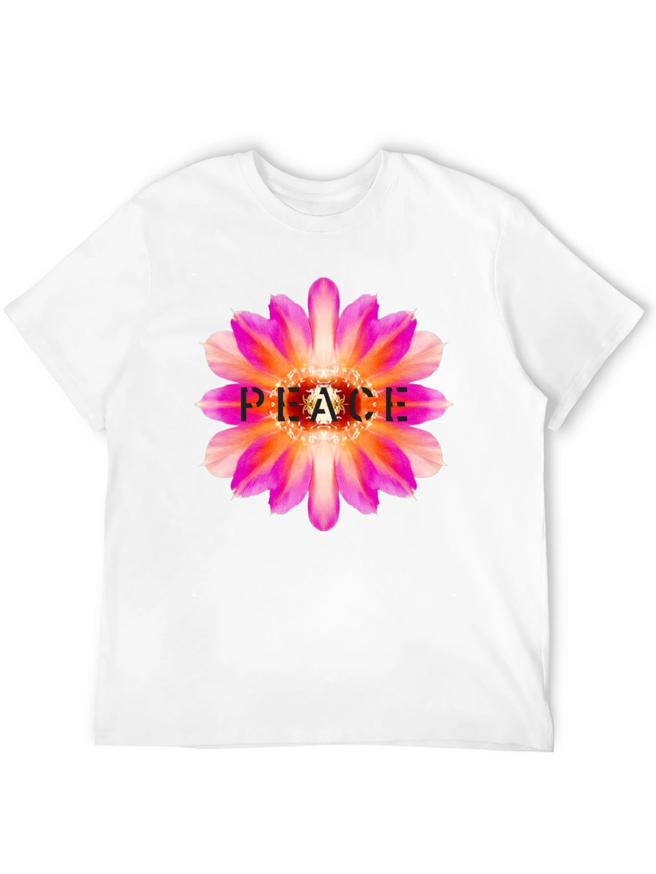 Peace Flower Graphic Tee - Stylish & Comfortable