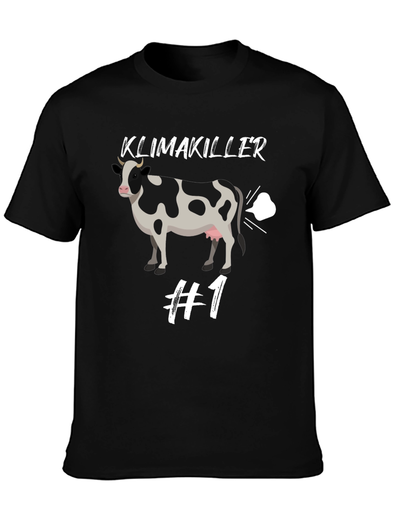 Klimakiller #1 Graphic T-Shirt - Black