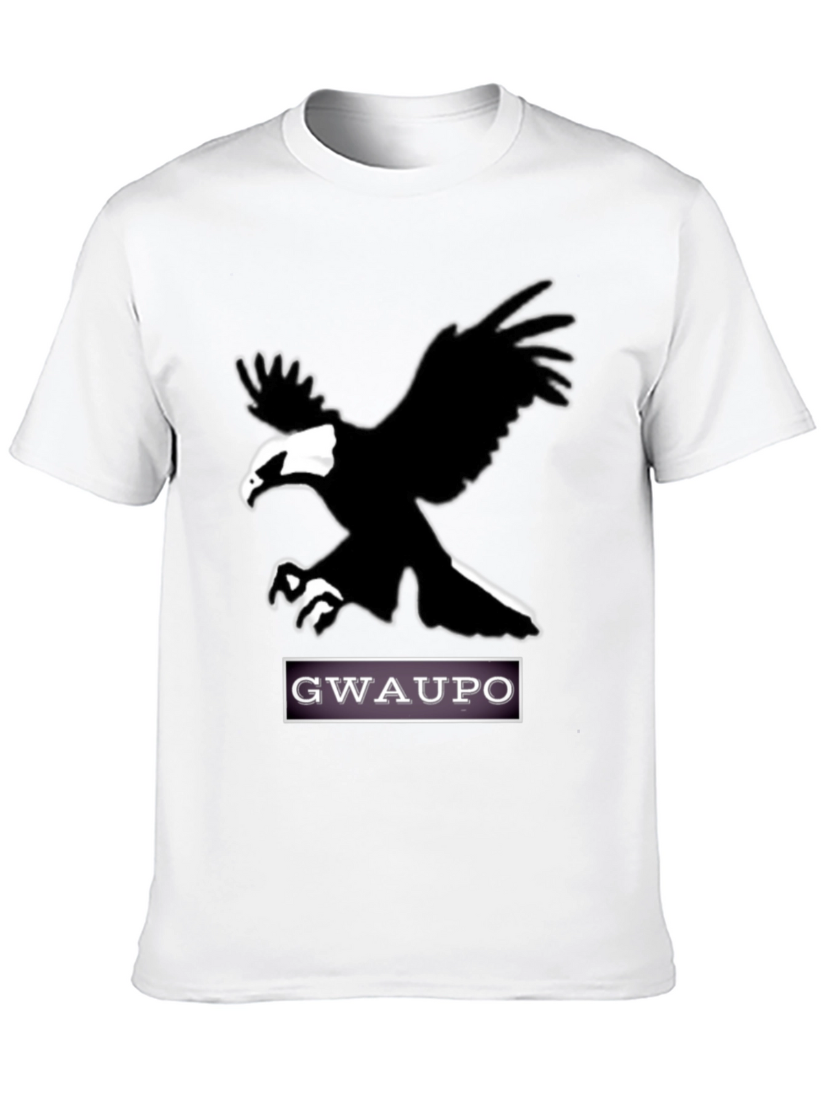 Gwaupo Eagle Graphic Tee - Black