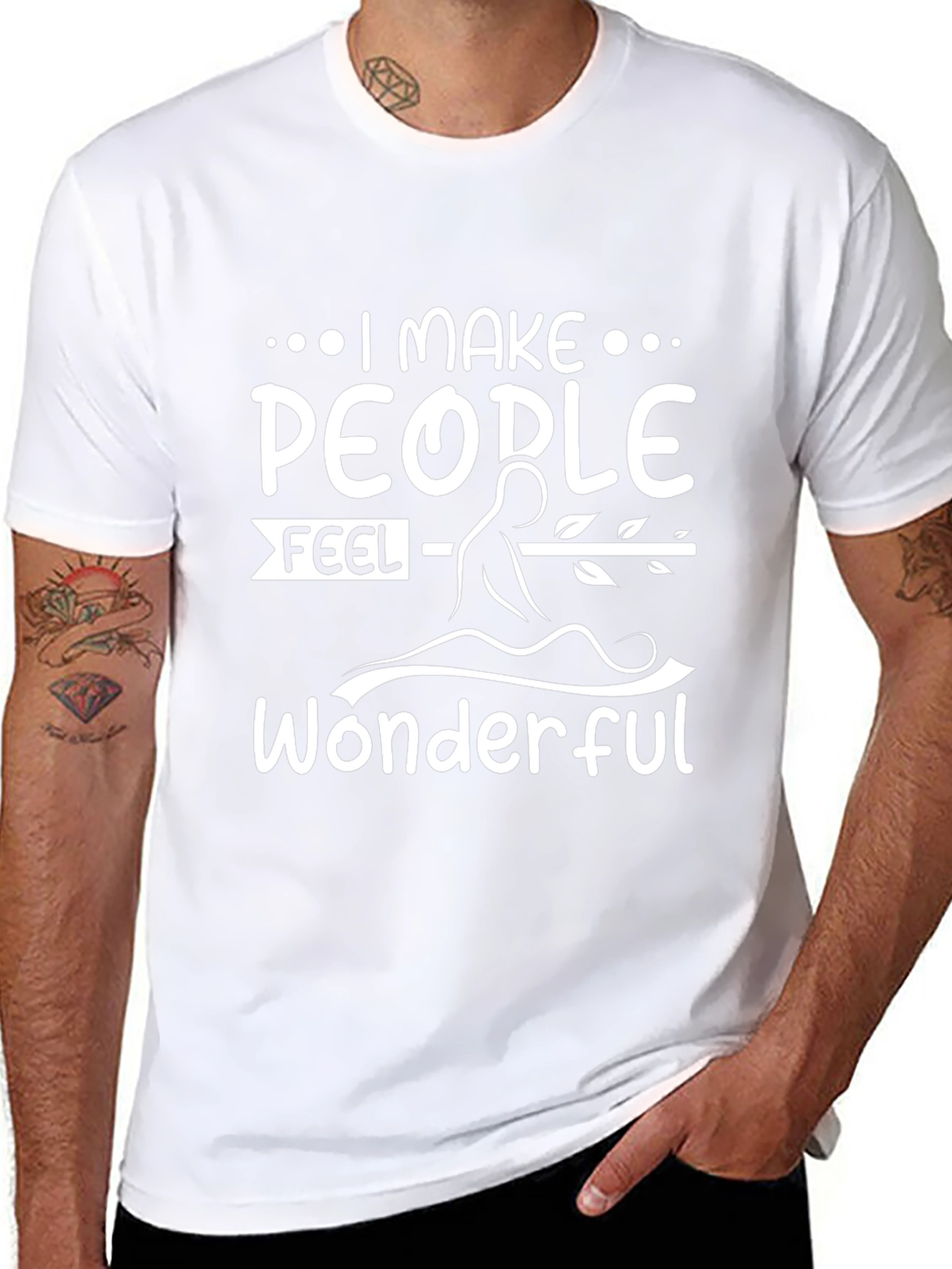 I Make People Feel Wonderful Graphic Tee