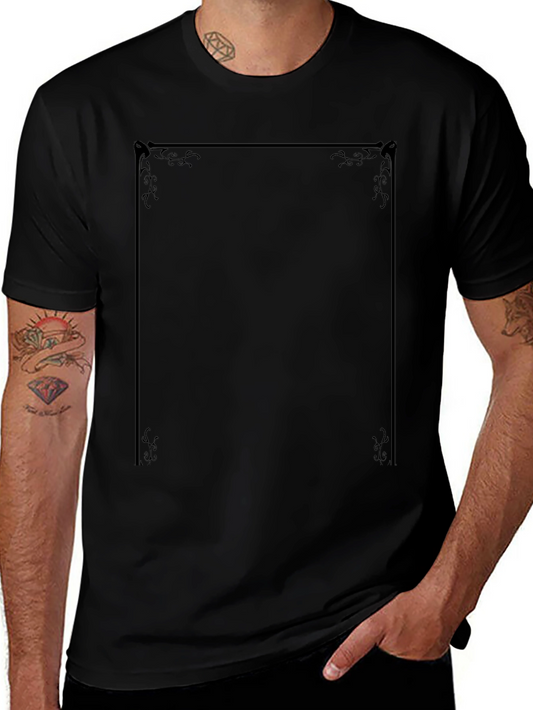 Framed Graphic Tee - Classic Style