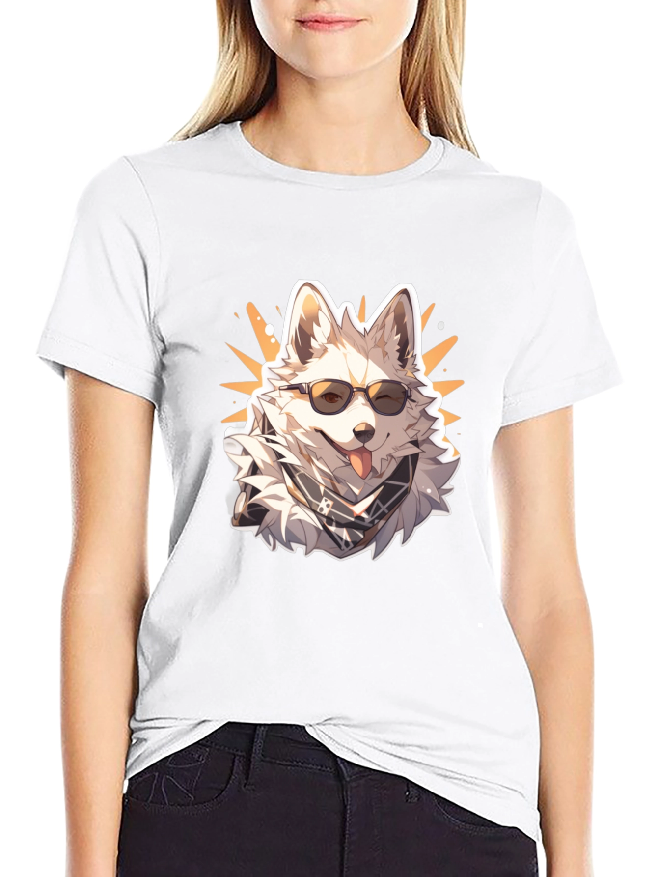 Cool Dog Graphic Tee - Urban Style