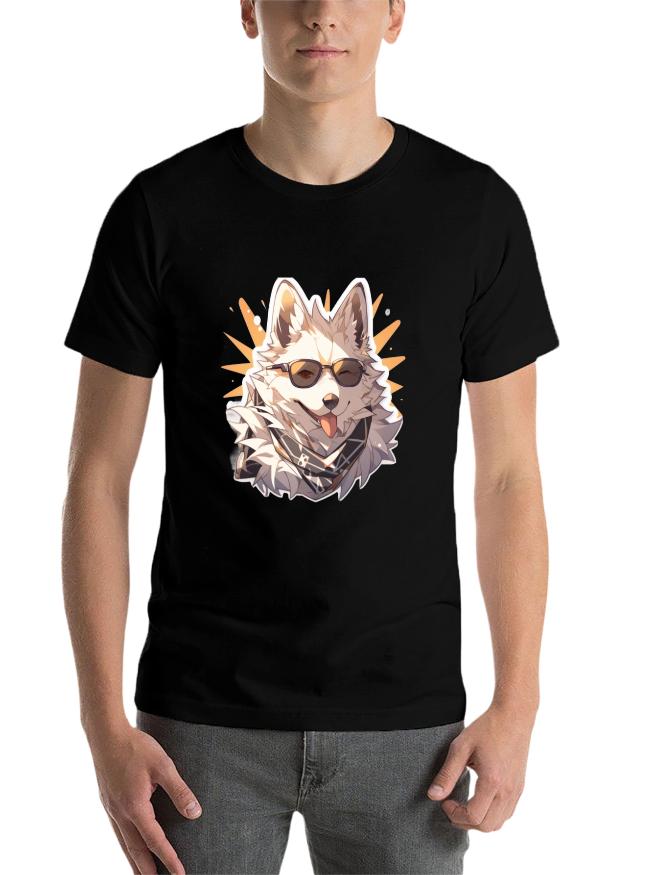 Cool Dog Graphic Tee - Urban Style