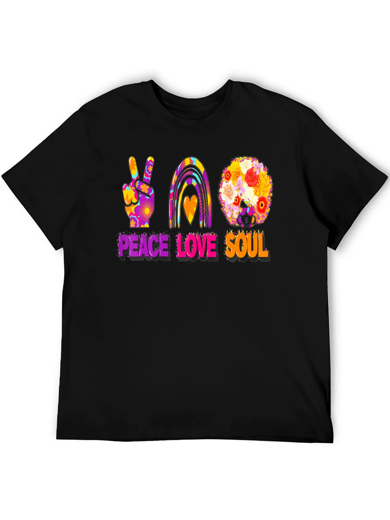 Peace Love Soul Graphic T-Shirt