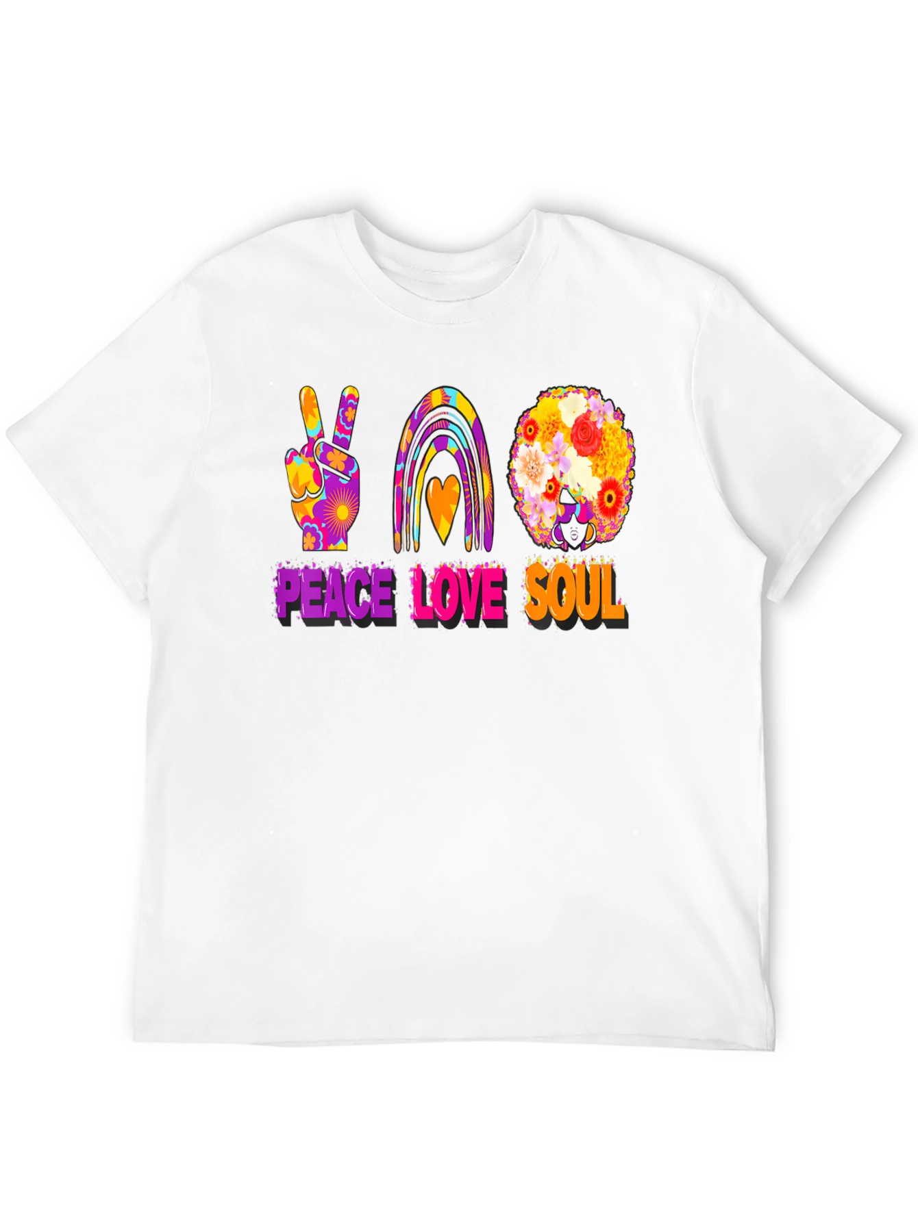 Peace Love Soul Graphic T-Shirt