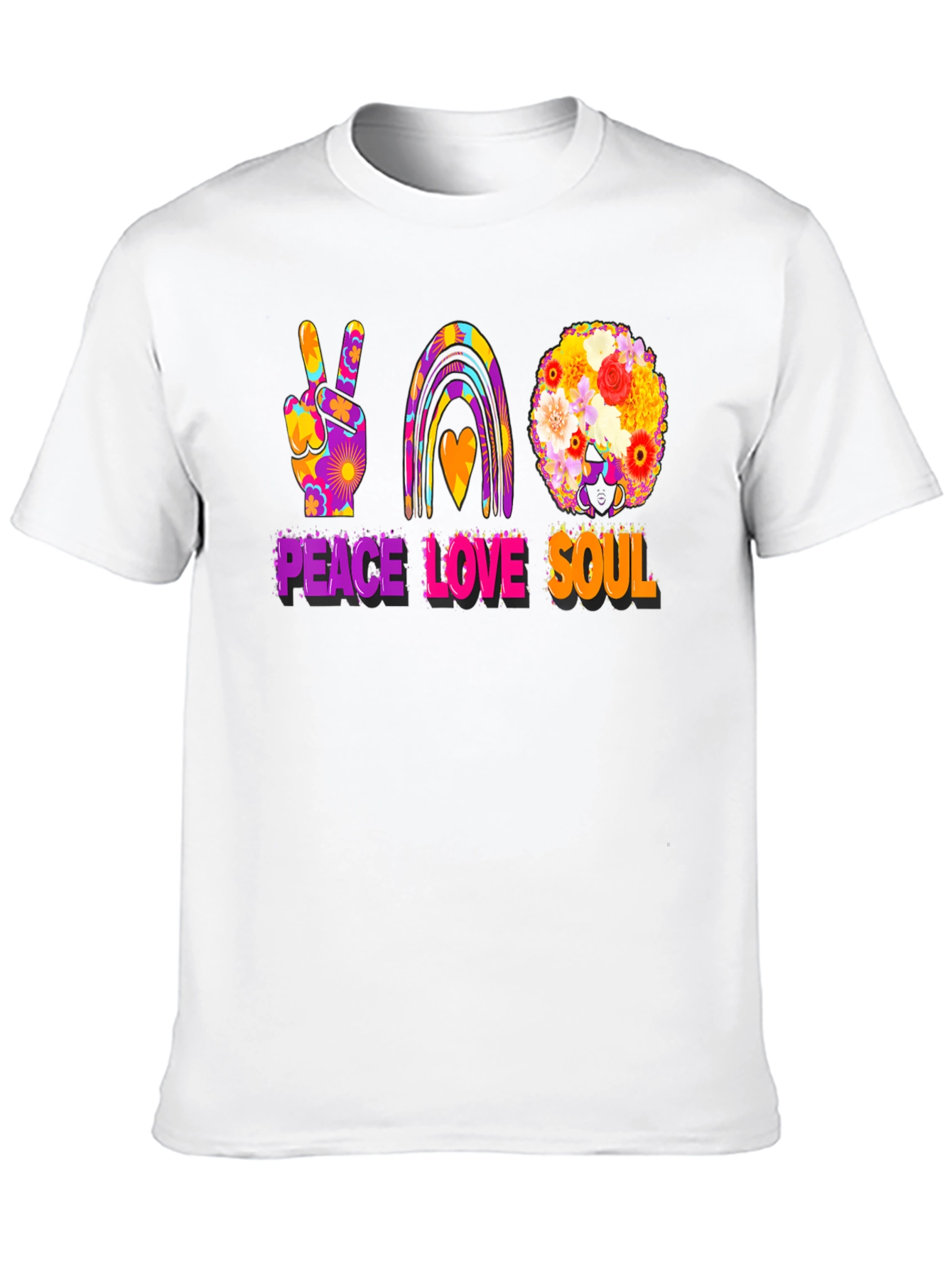 Peace Love Soul Graphic T-Shirt