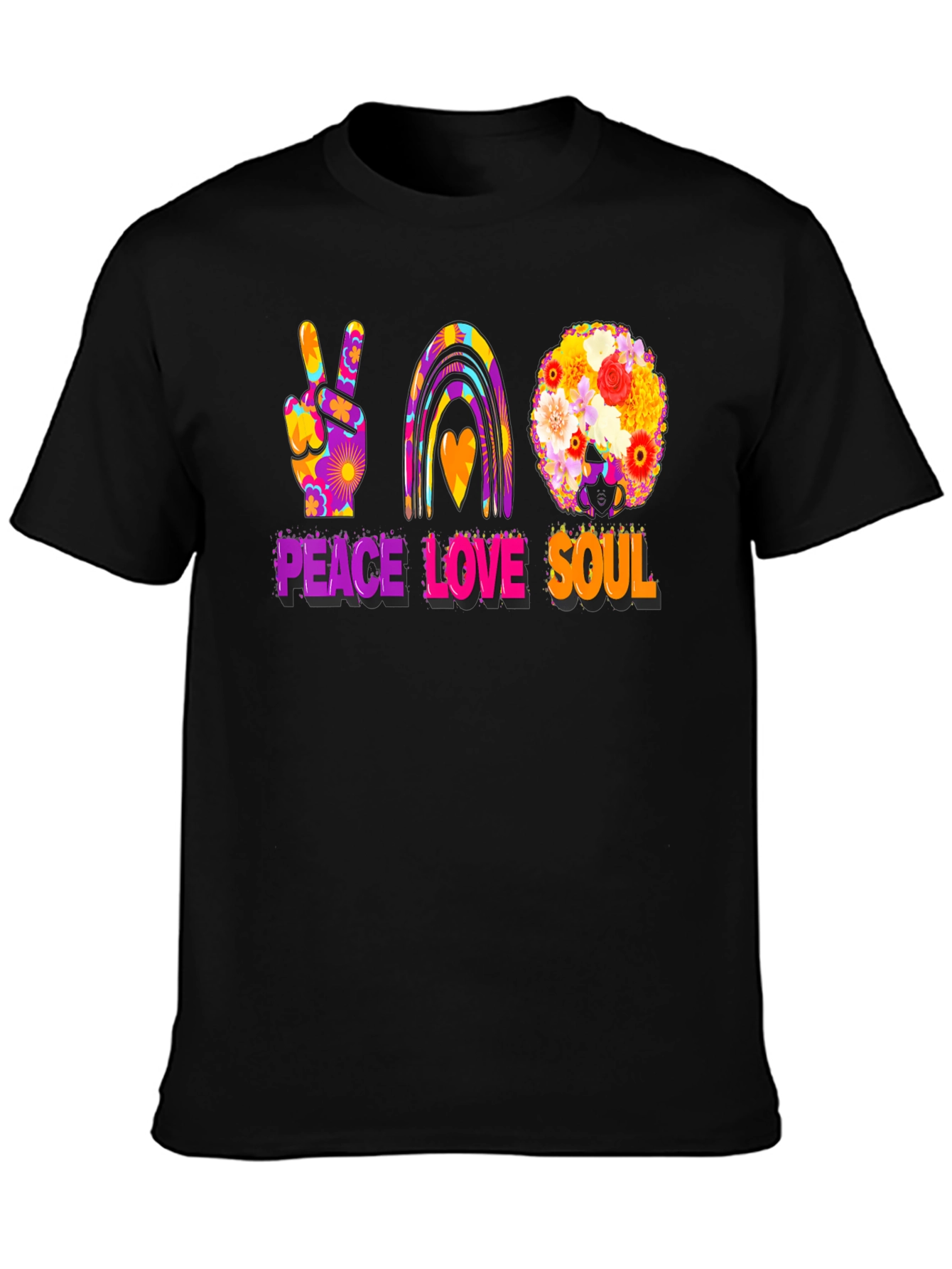 Peace Love Soul Graphic T-Shirt