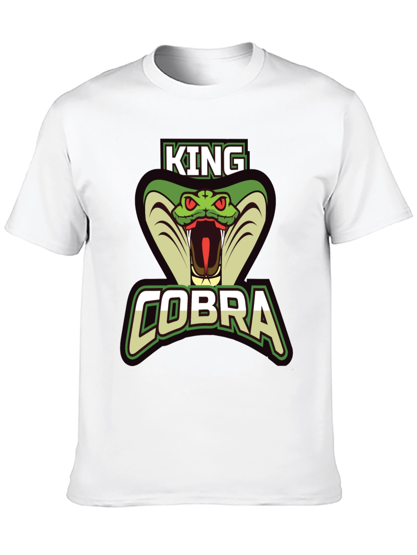King Cobra Graphic Tee - Mens Black T-Shirt