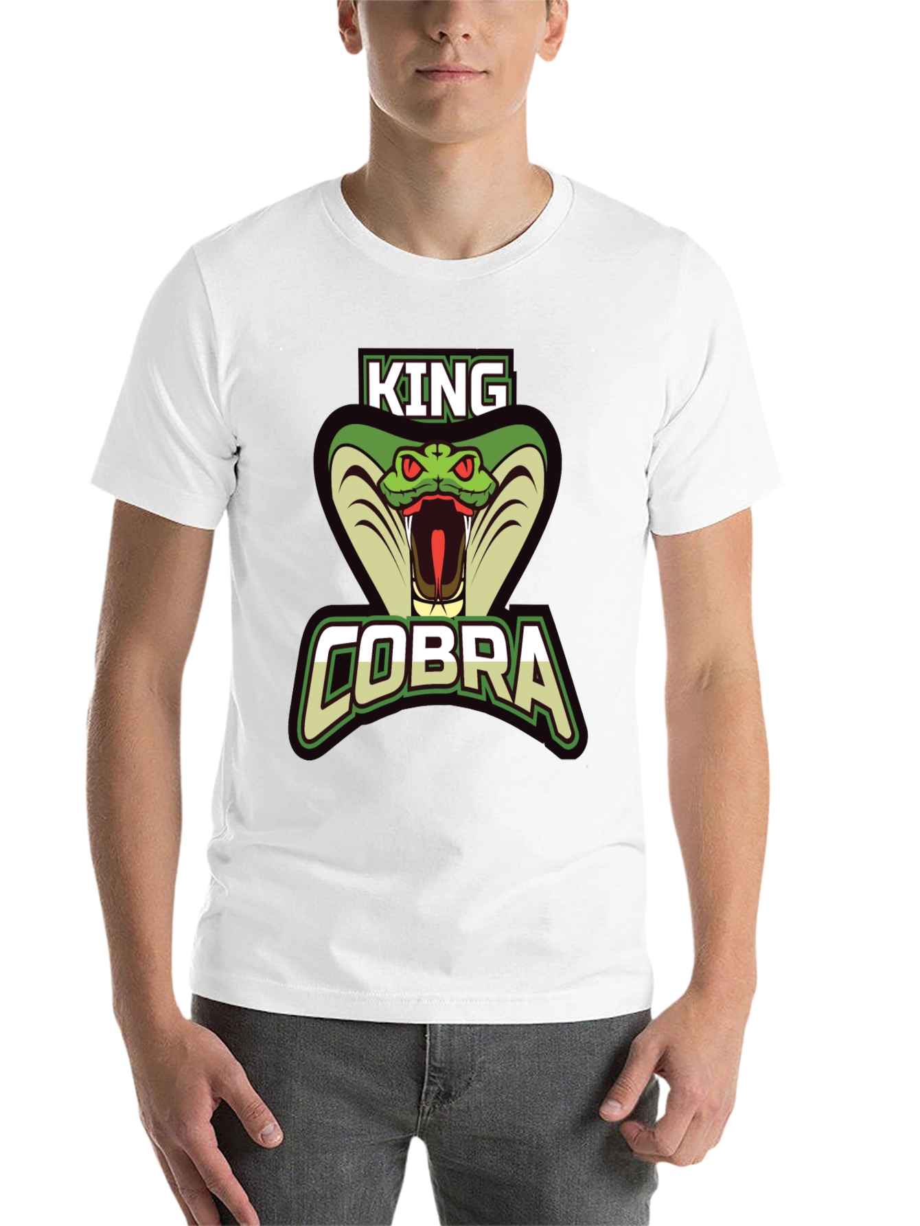 King Cobra Graphic Tee - Mens Black T-Shirt