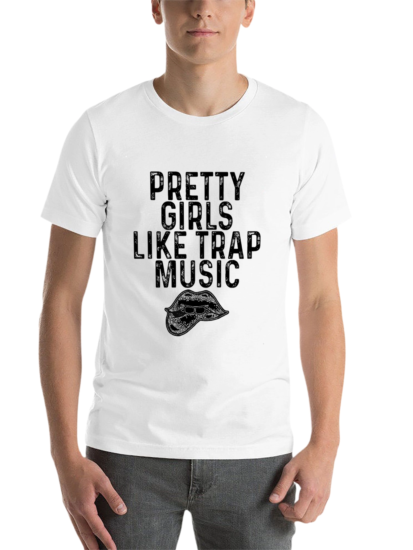 Pretty Girls Like Trap Music Graphic Tee
