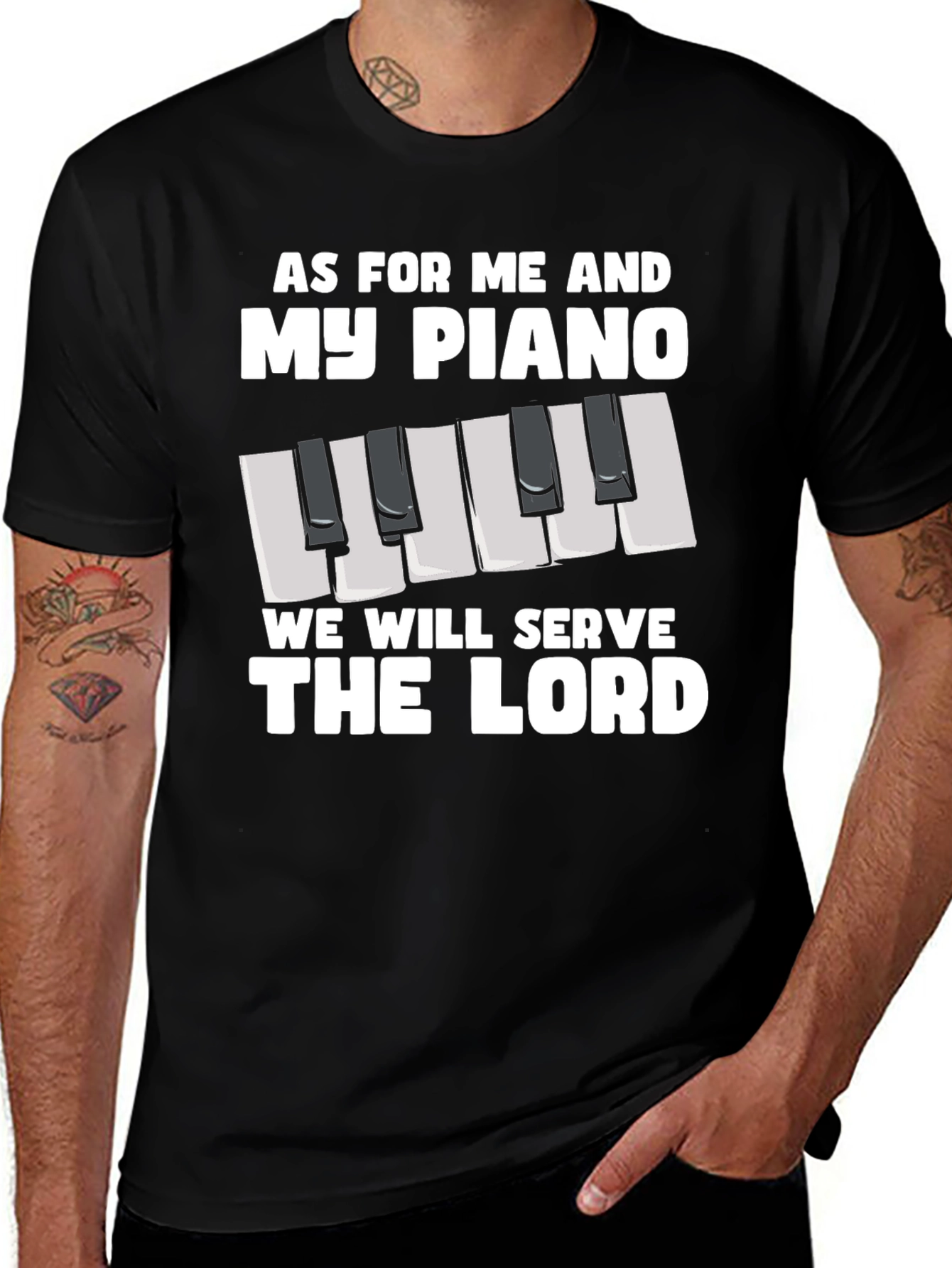 As For Me And My Piano T-Shirt