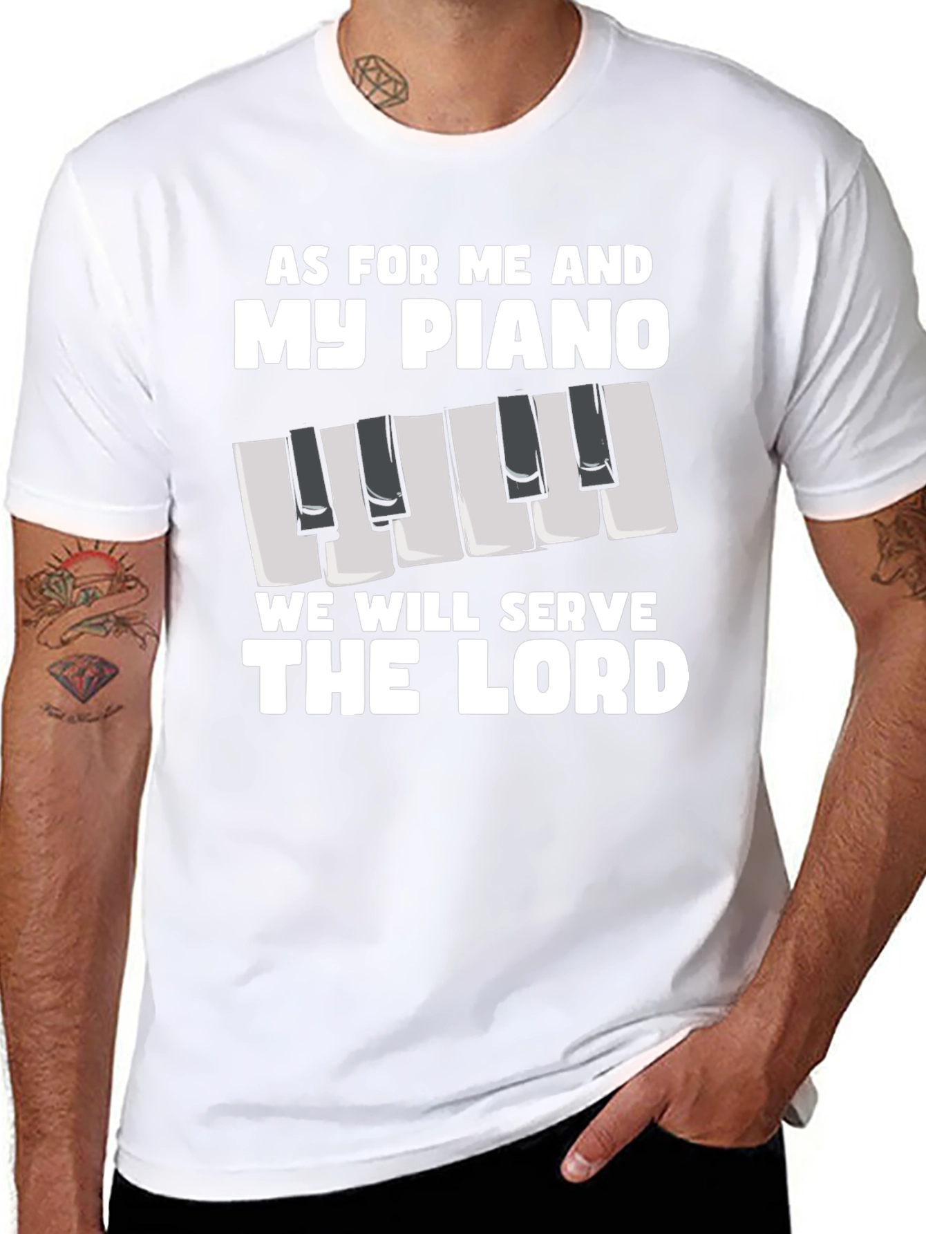 As For Me And My Piano T-Shirt