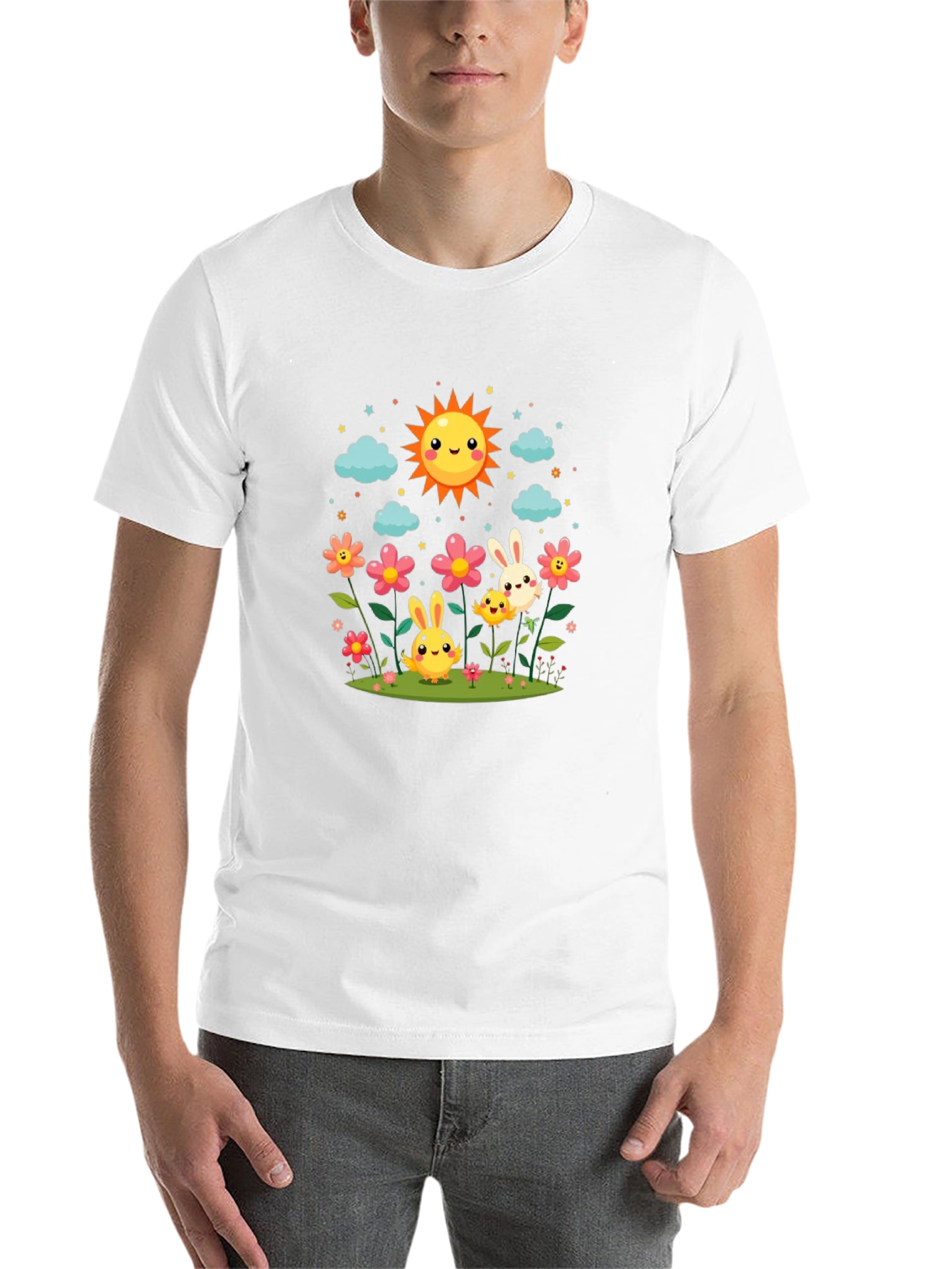 Cute Cartoon Easter T-Shirt