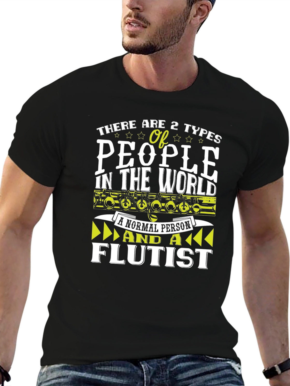 Flutist T-Shirt - Music Lover Gift