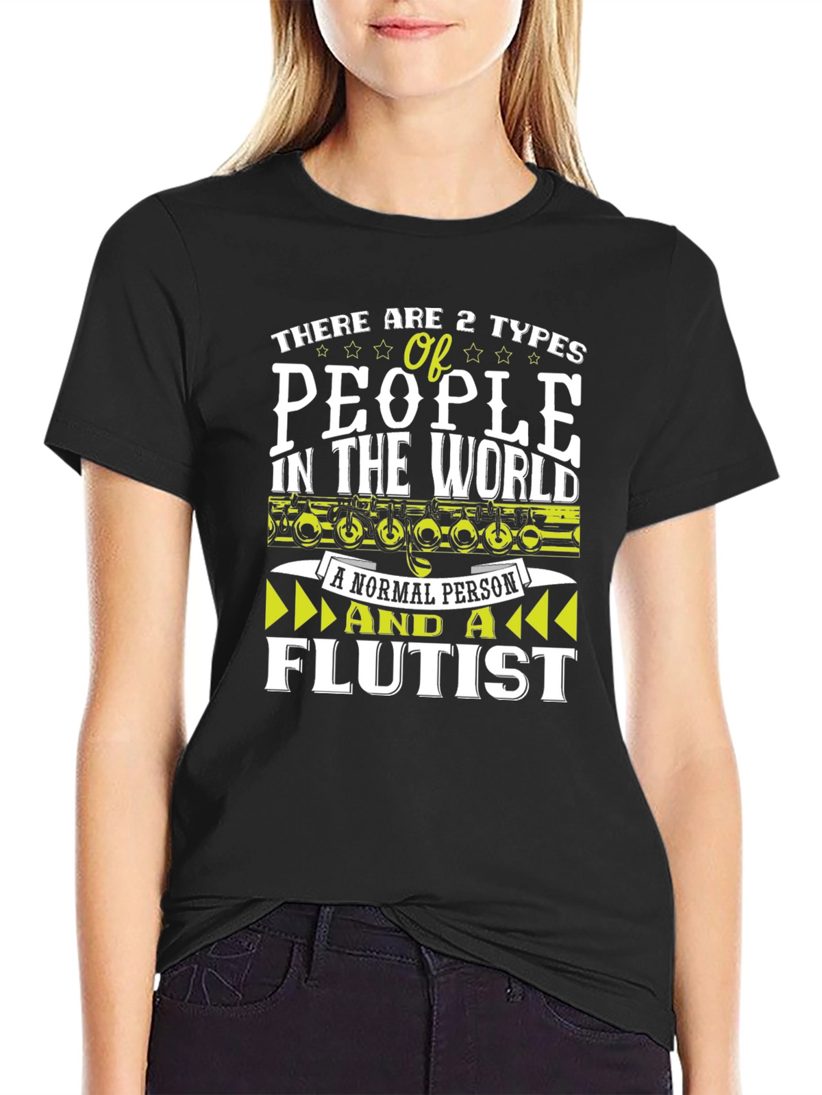 Flutist T-Shirt - Music Lover Gift