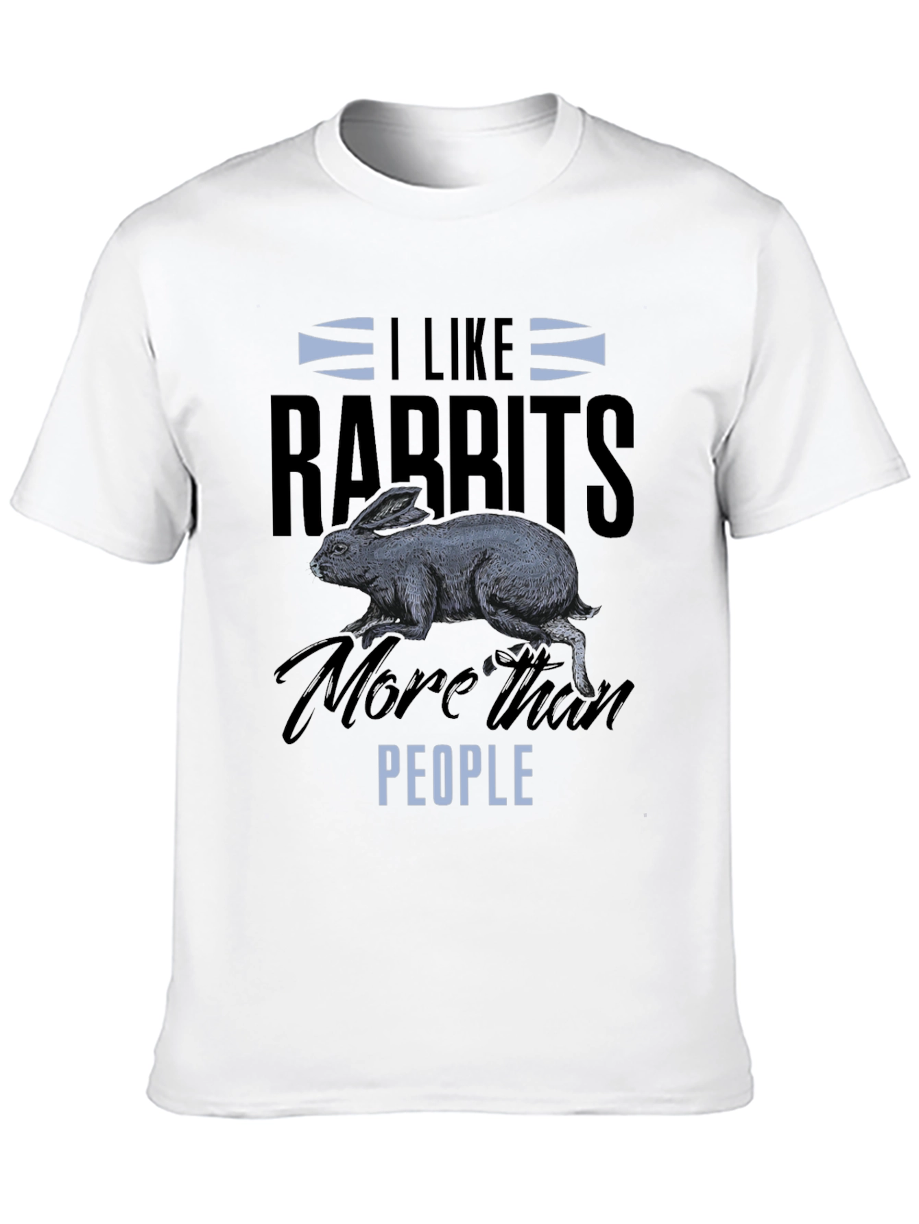 I Like Rabbits T-Shirt - Funny Animal Lover Tee