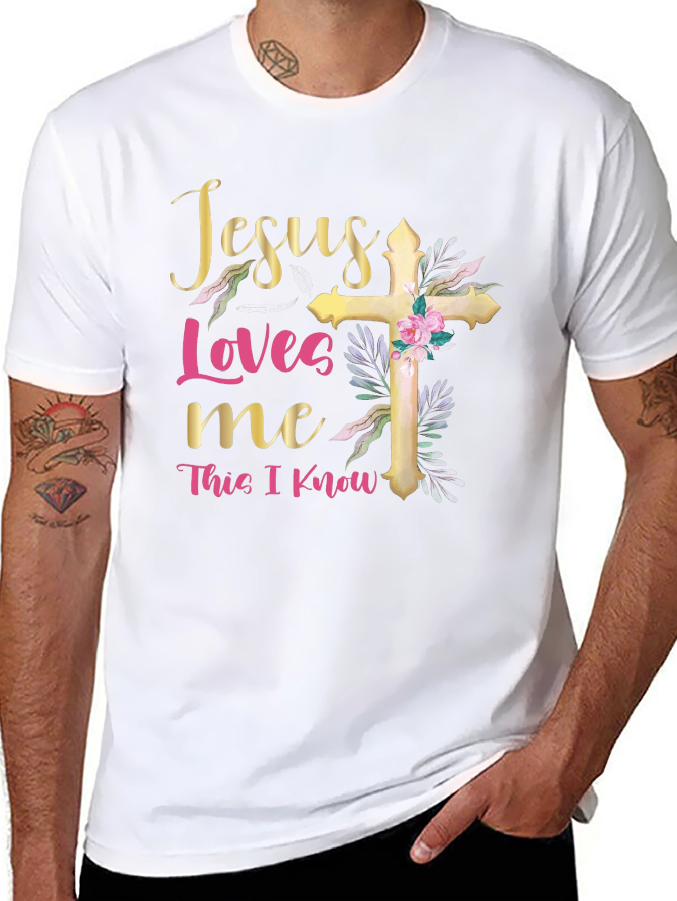 Jesus Loves Me Graphic T-Shirt