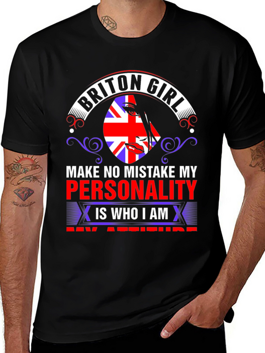 Briton Girl Personality T-Shirt