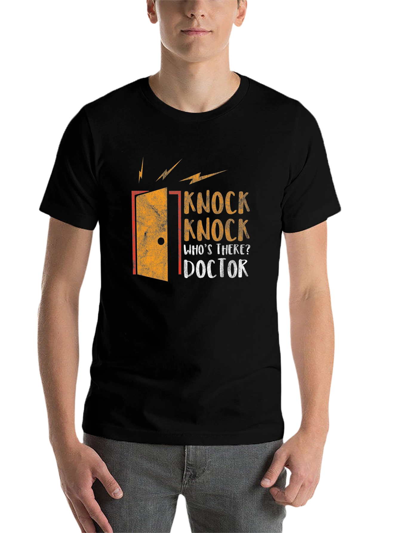 Knock Knock Doctor T-Shirt - Funny Graphic Tee