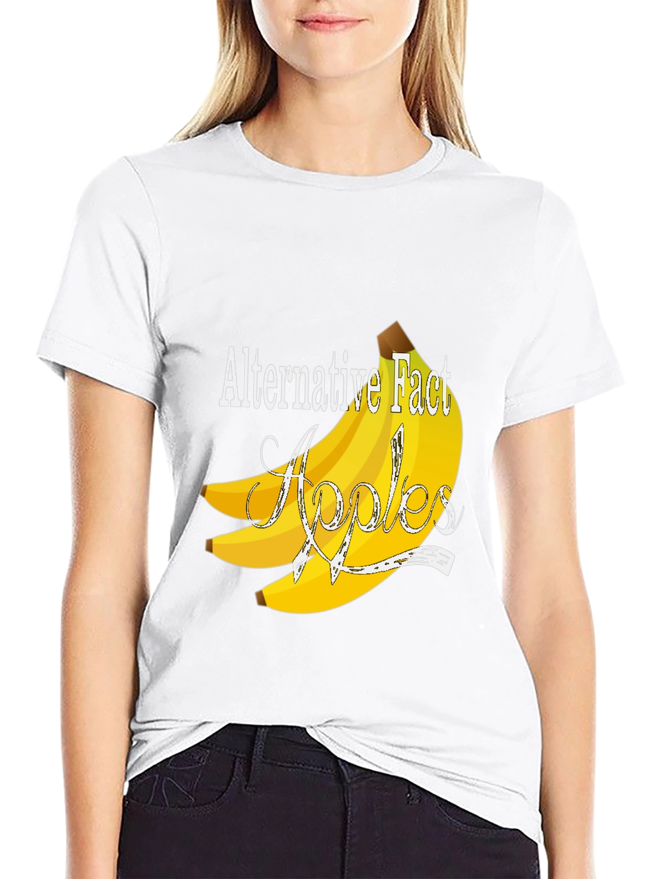 Alternative Fact Apples T-Shirt - Funny Banana Tee