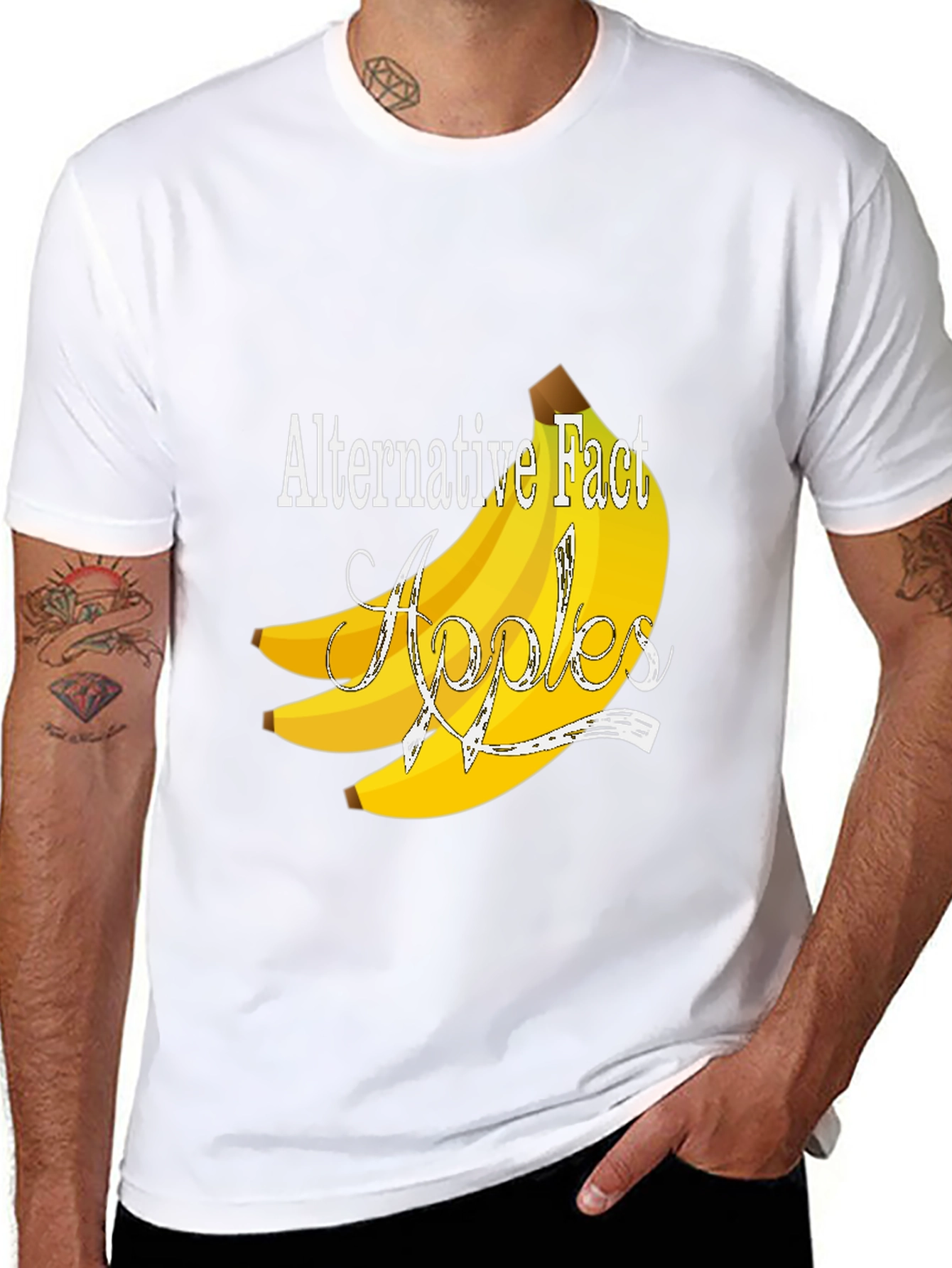 Alternative Fact Apples T-Shirt - Funny Banana Tee