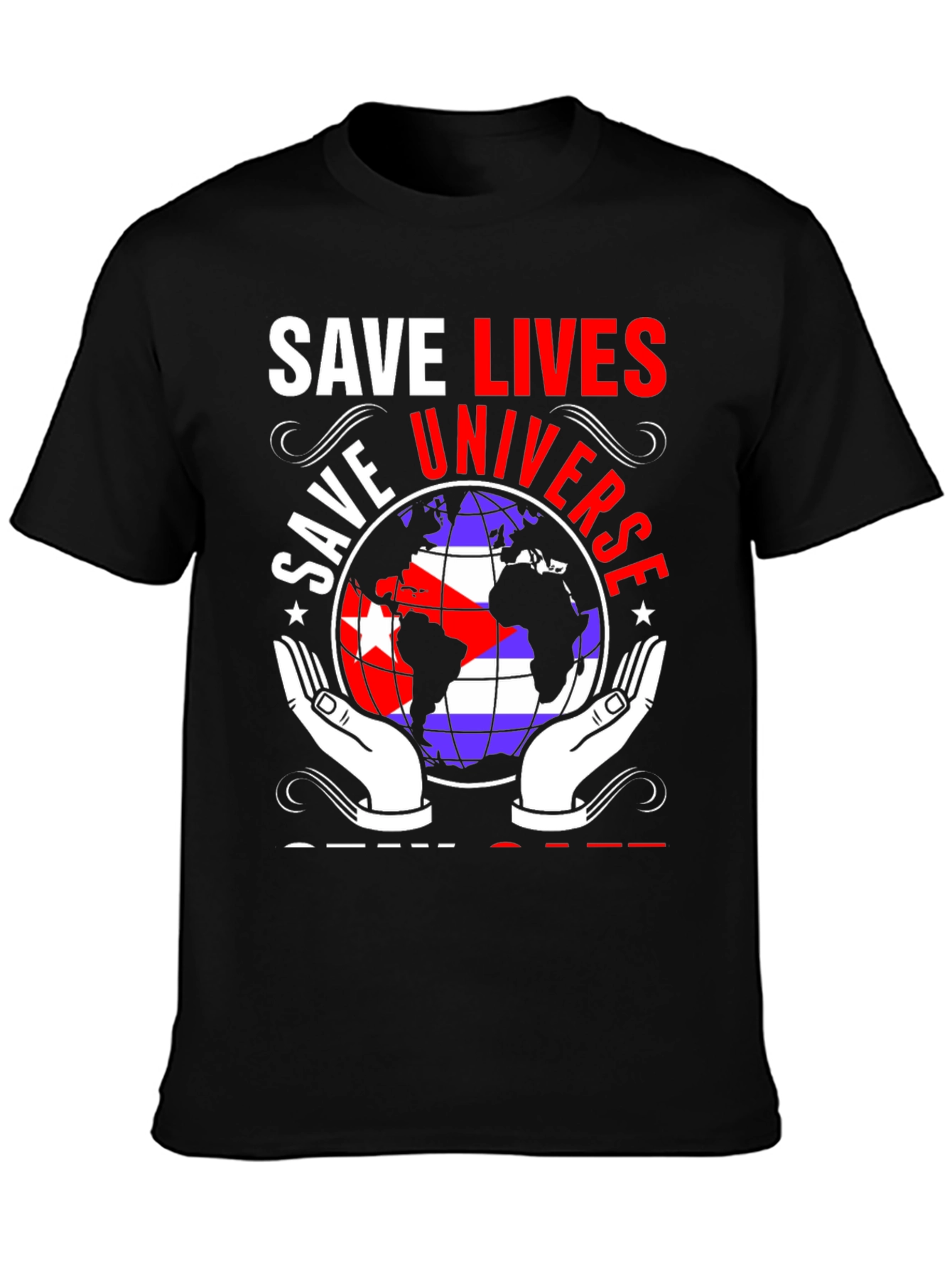 Save Lives Universe Graphic Tee