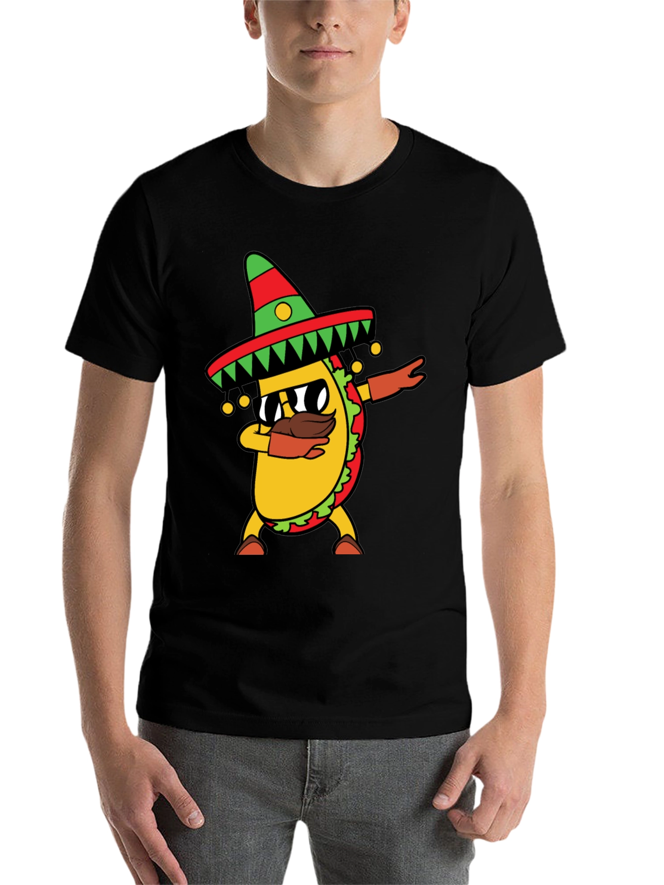 Dabbing Taco T-Shirt Cinco De Mayo Tee