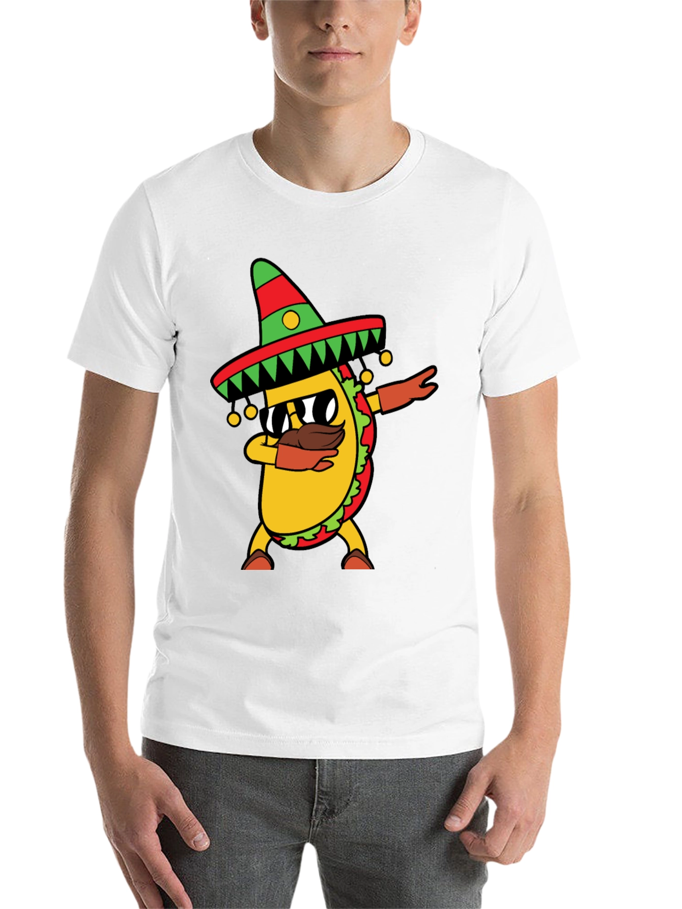 Dabbing Taco T-Shirt Cinco De Mayo Tee