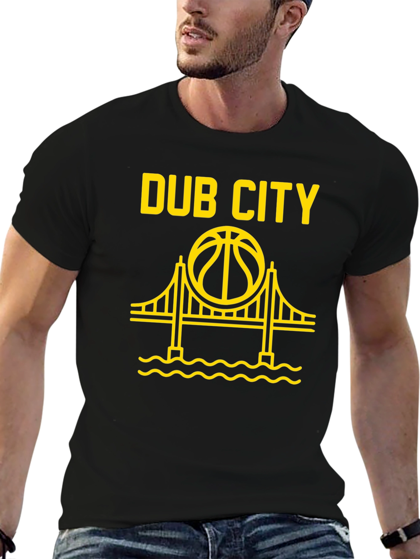 Dub City Basketball Bridge Graphic Tee
