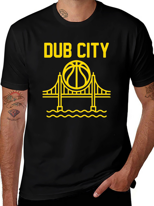 Dub City Basketball Bridge Graphic Tee