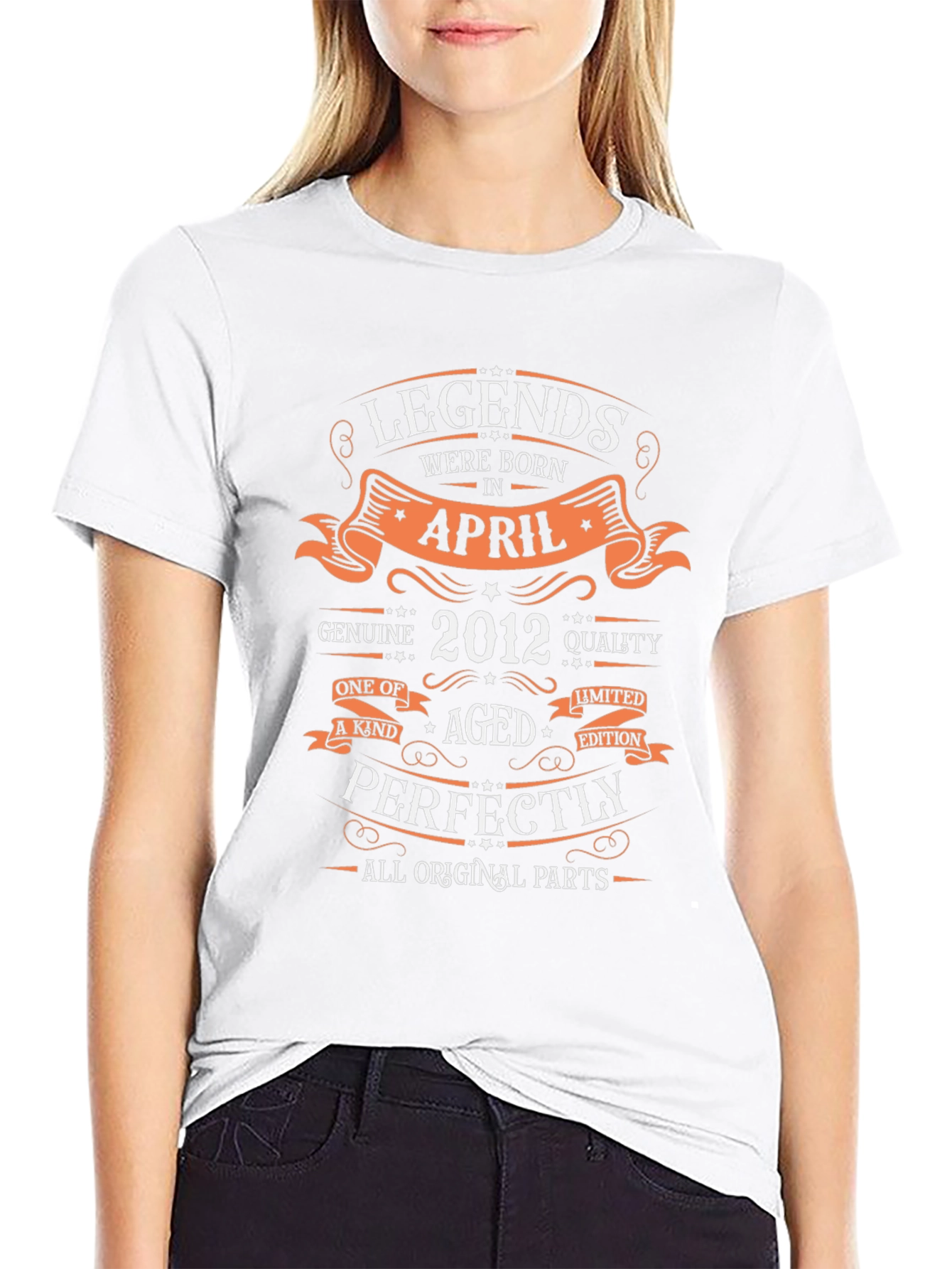 Legends Born in April 2012 Graphic T-Shirt