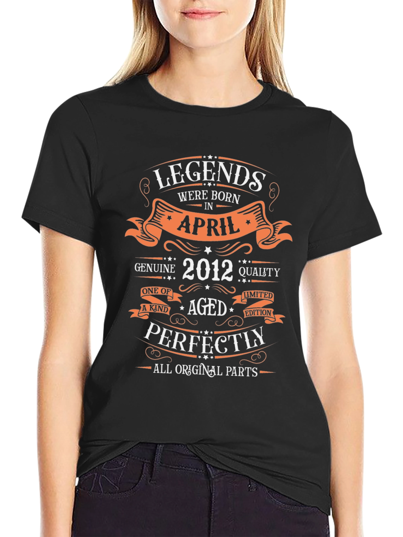 Legends Born in April 2012 Graphic T-Shirt