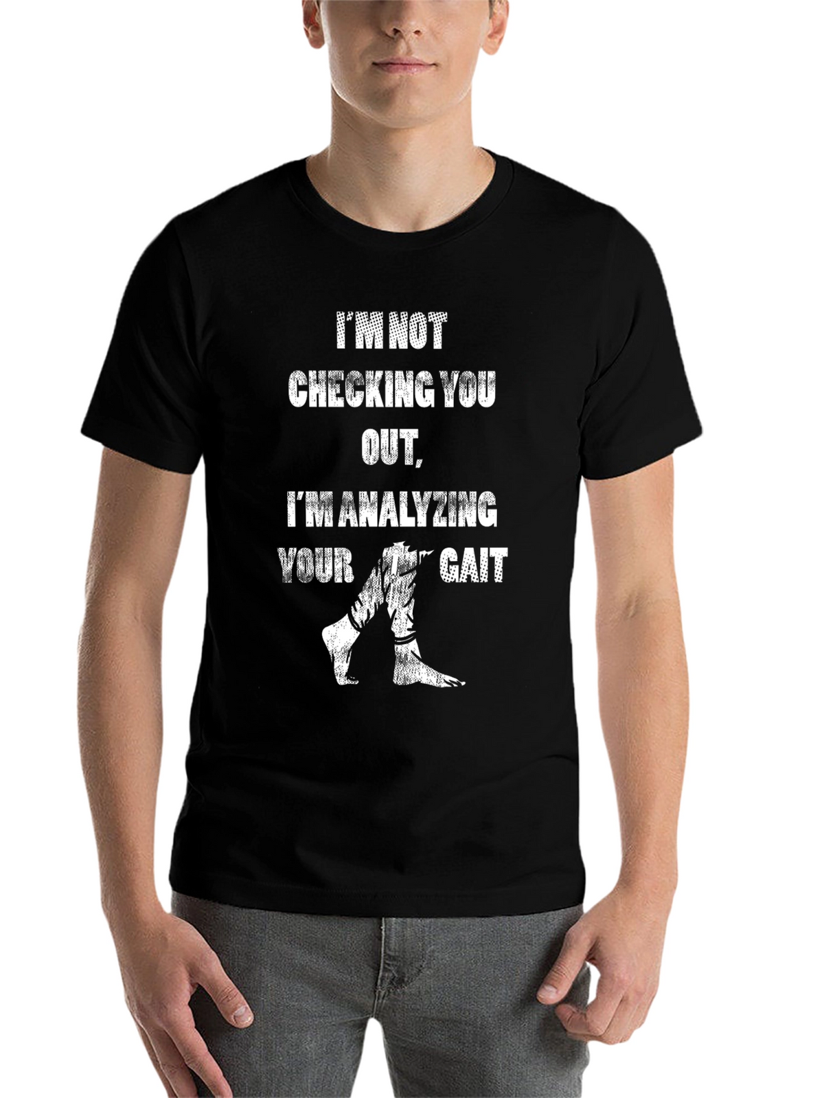 Analyzing Your Gait Novelty T-Shirt