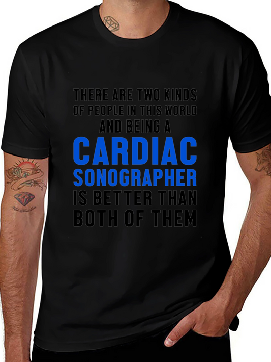 Cardiac Sonographer T-Shirt Funny Gift Idea