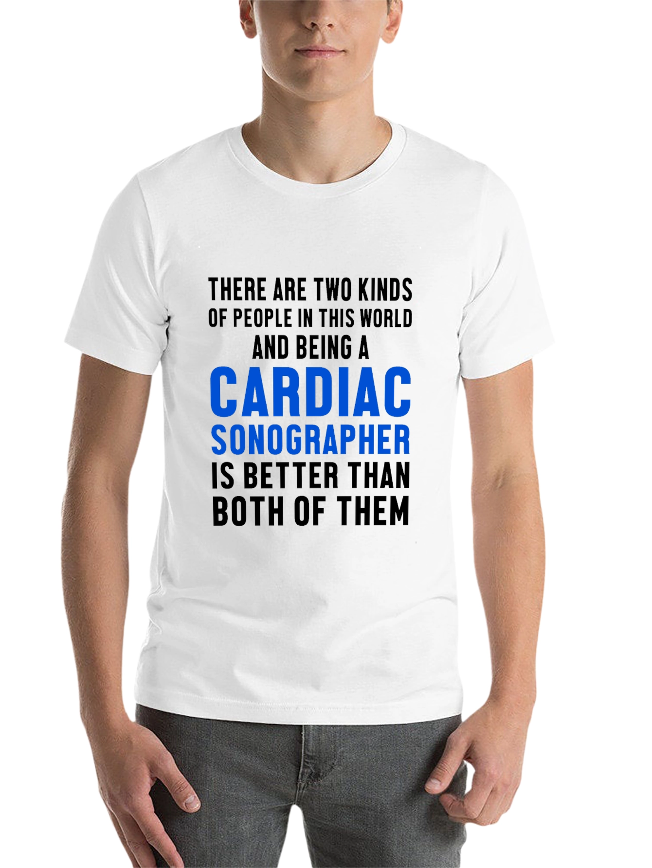 Cardiac Sonographer T-Shirt Funny Gift Idea