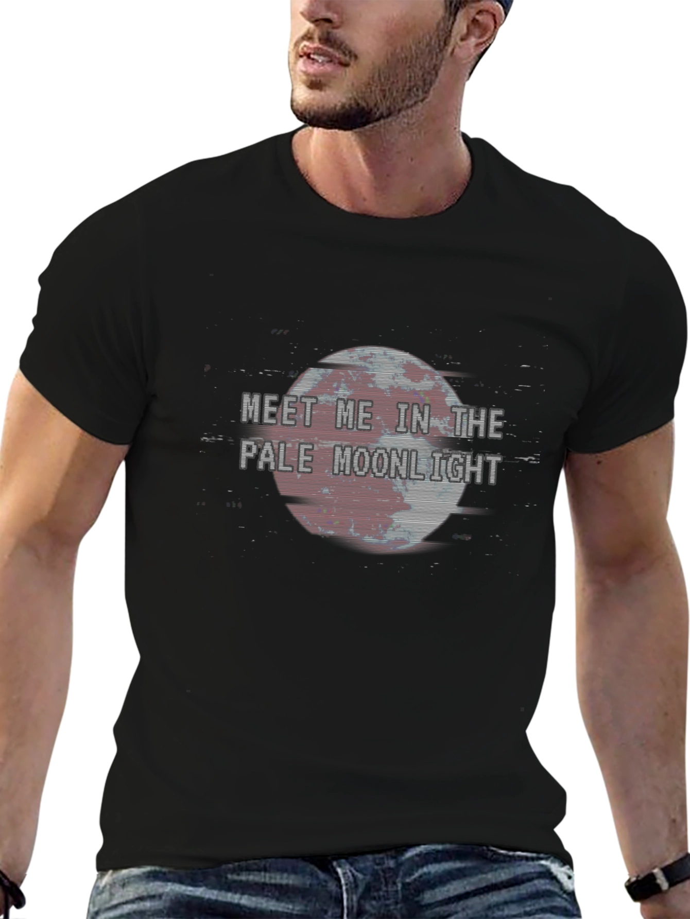 Meet Me in the Pale Moonlight Graphic Tee