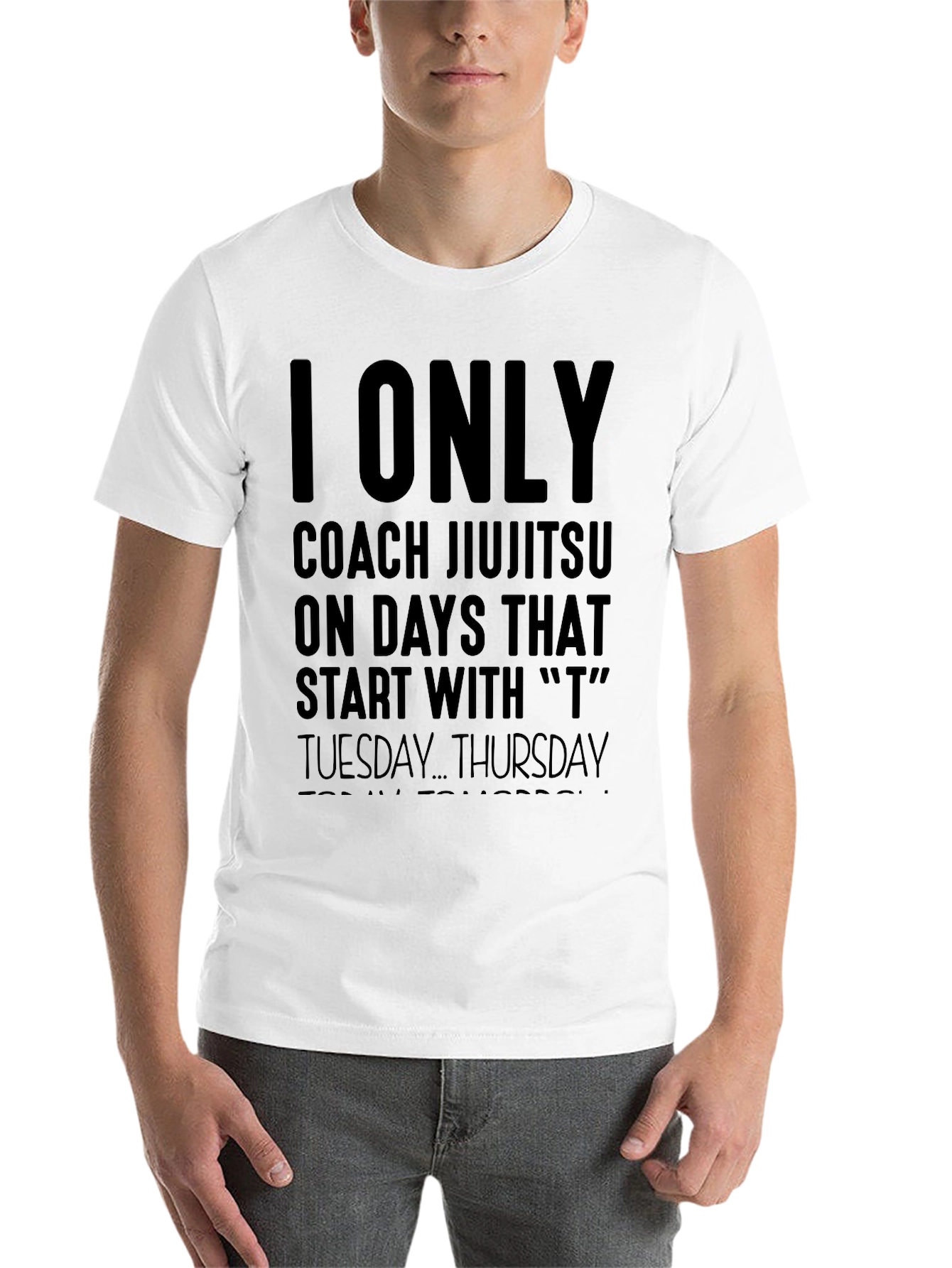 Jiu Jitsu Coach T-Shirt - T Days Only