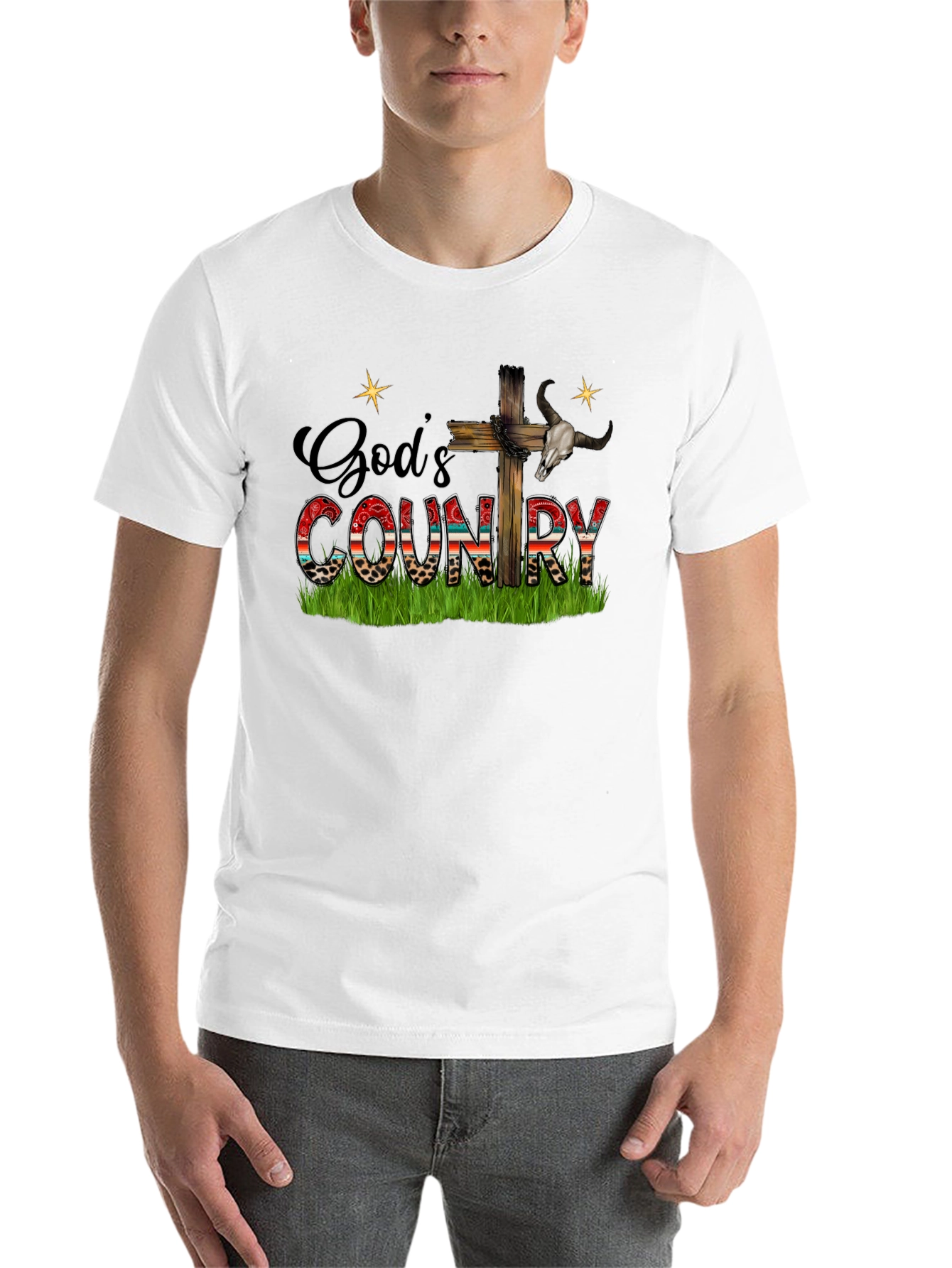 Gods Country Graphic Tee - Western Style