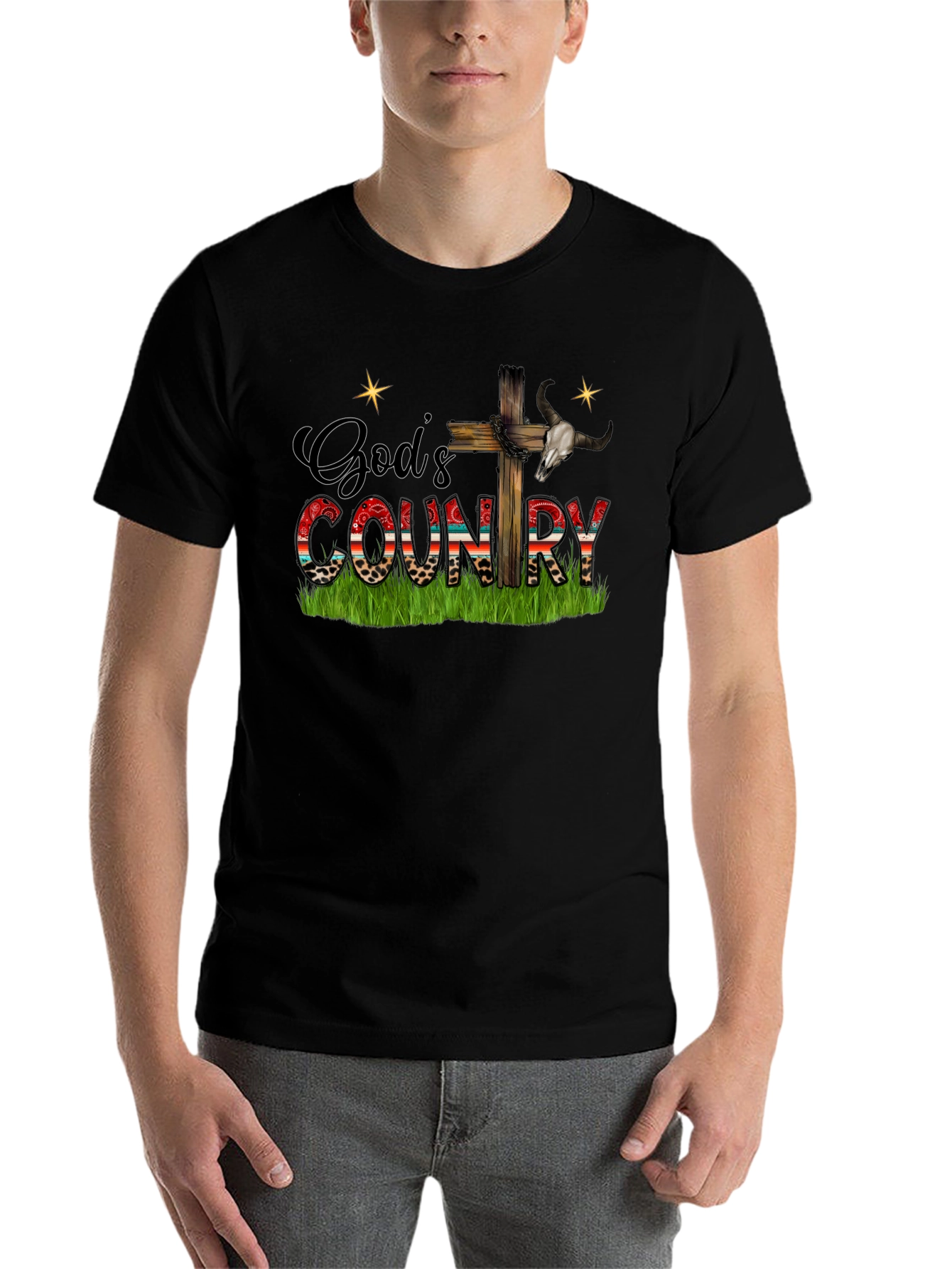 Gods Country Graphic Tee - Western Style