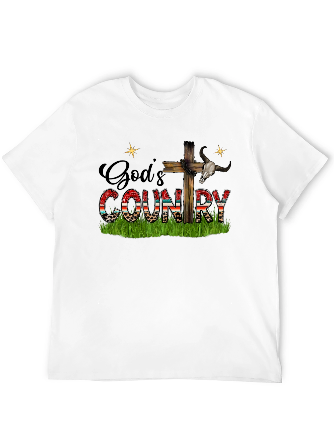 Gods Country Graphic Tee - Western Style