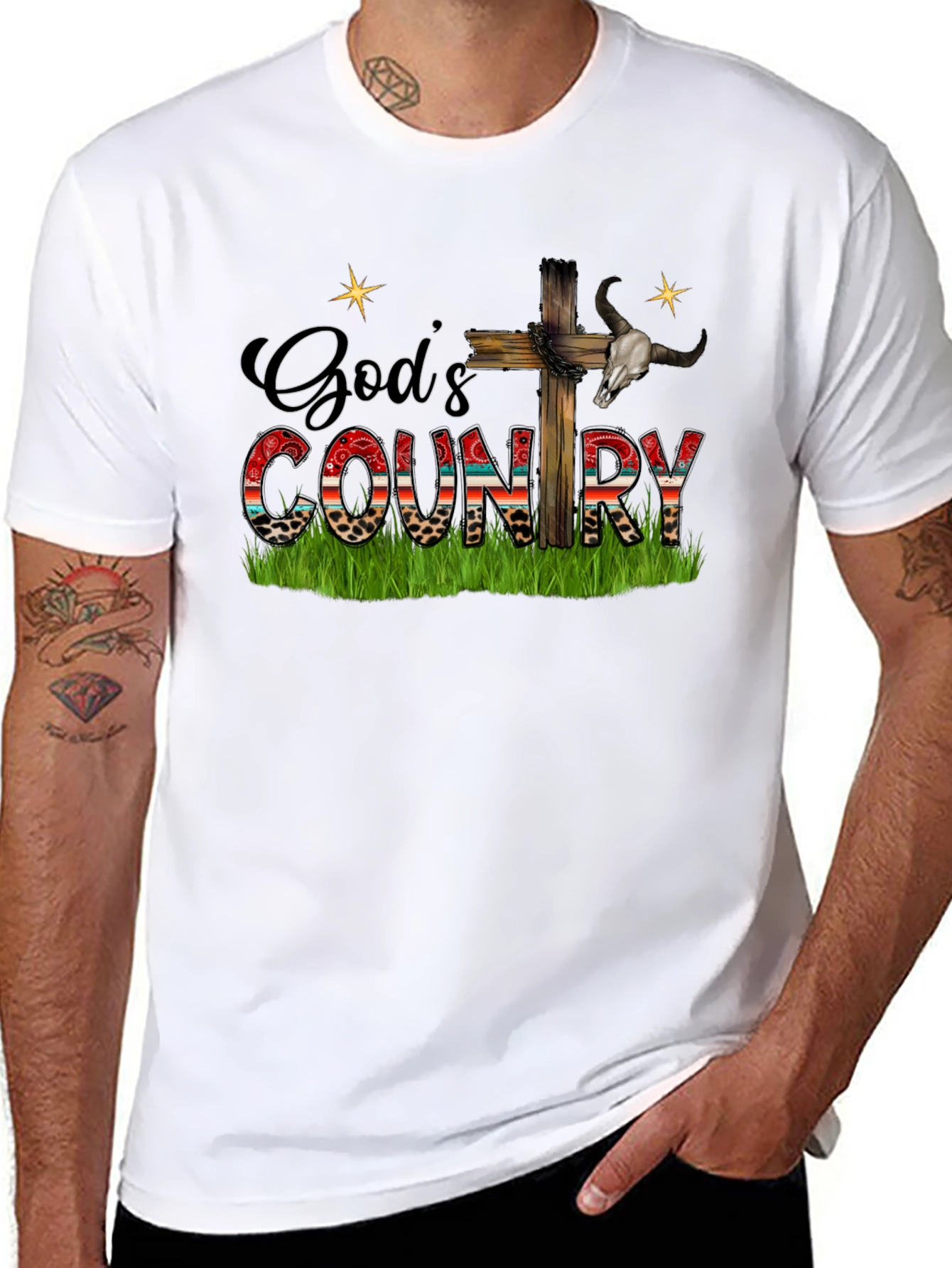 Gods Country Graphic Tee - Western Style