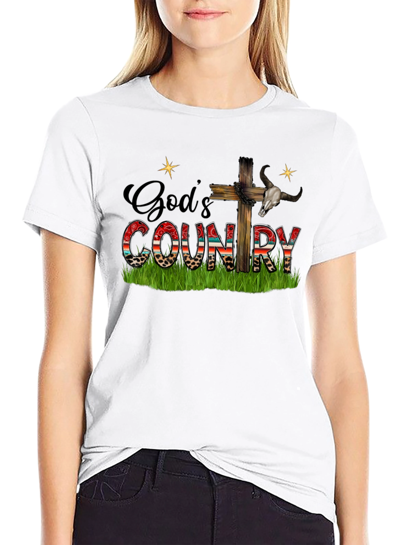 Gods Country Graphic Tee - Western Style