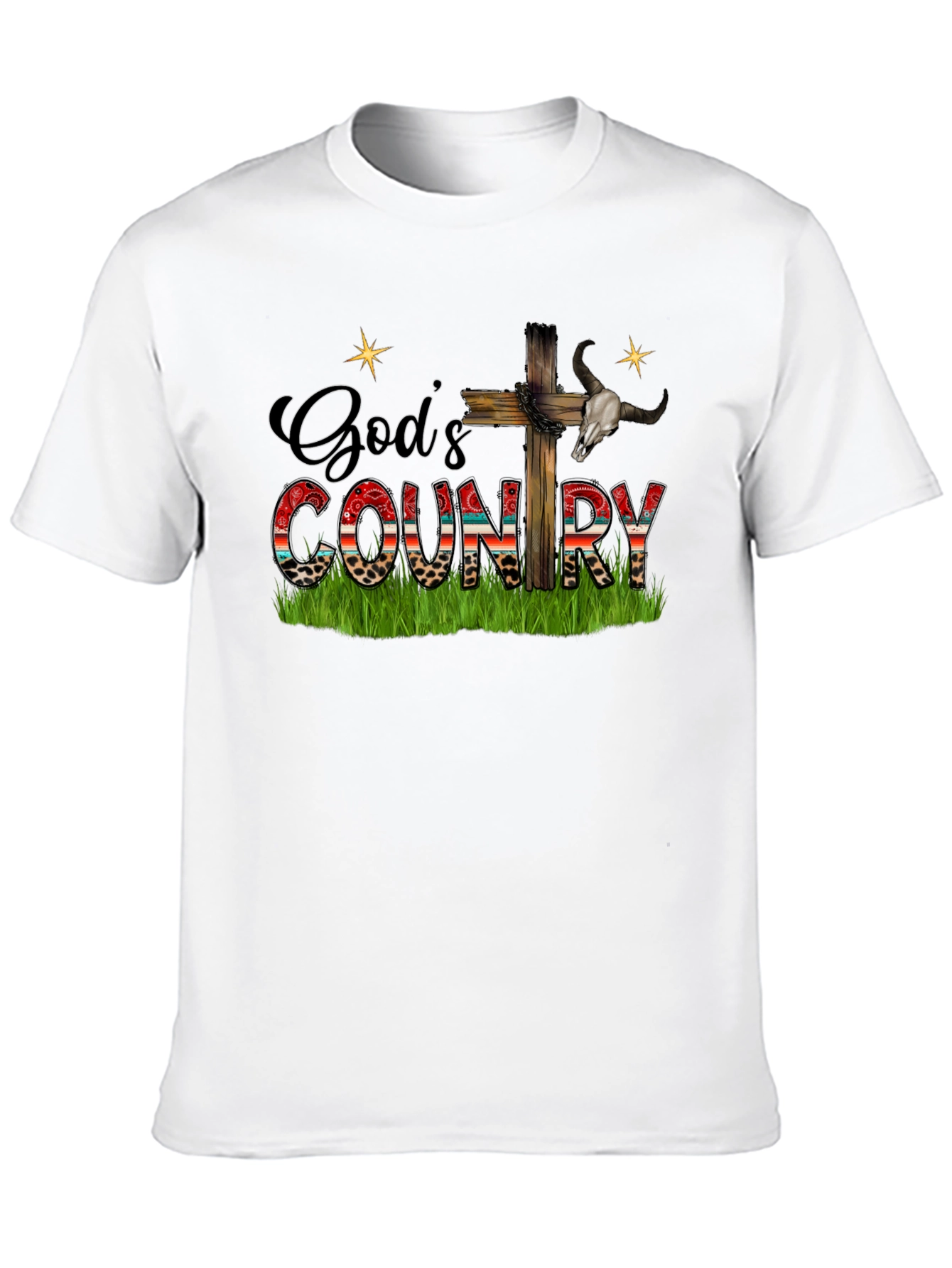 Gods Country Graphic Tee - Western Style
