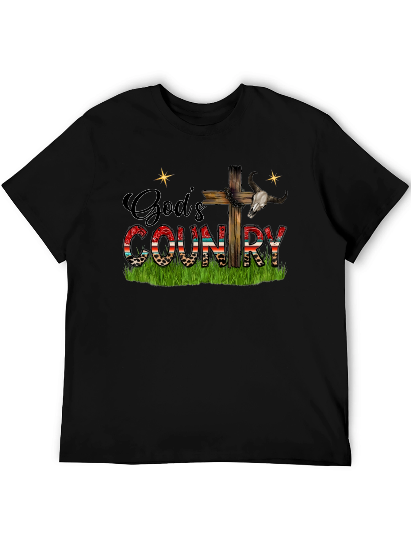 Gods Country Graphic Tee - Western Style