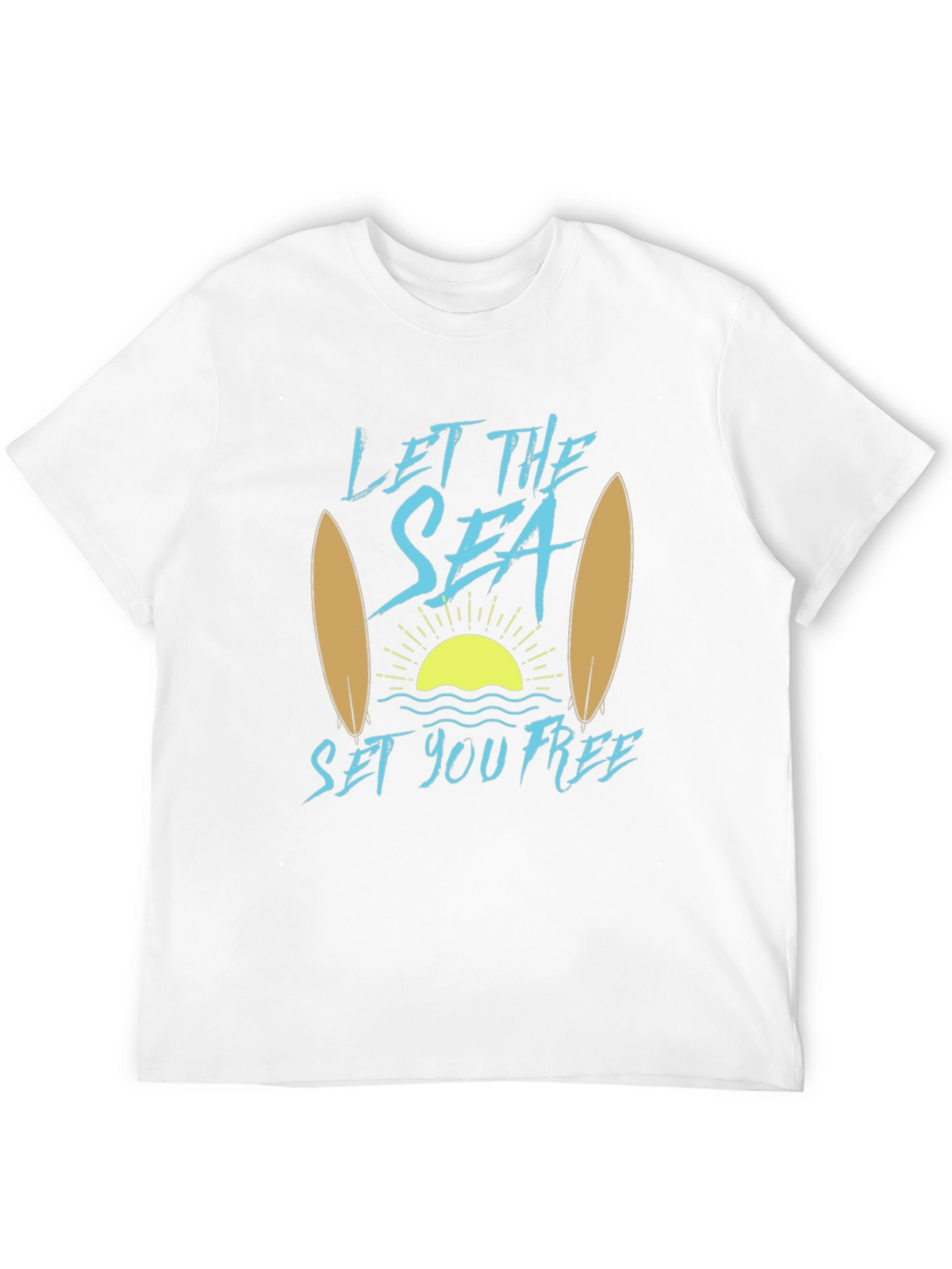 Let The Sea Set You Free Graphic Tee