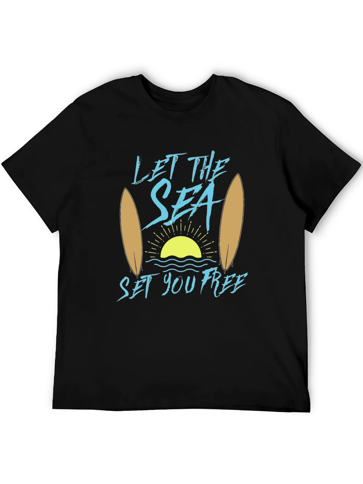 Let The Sea Set You Free Graphic Tee
