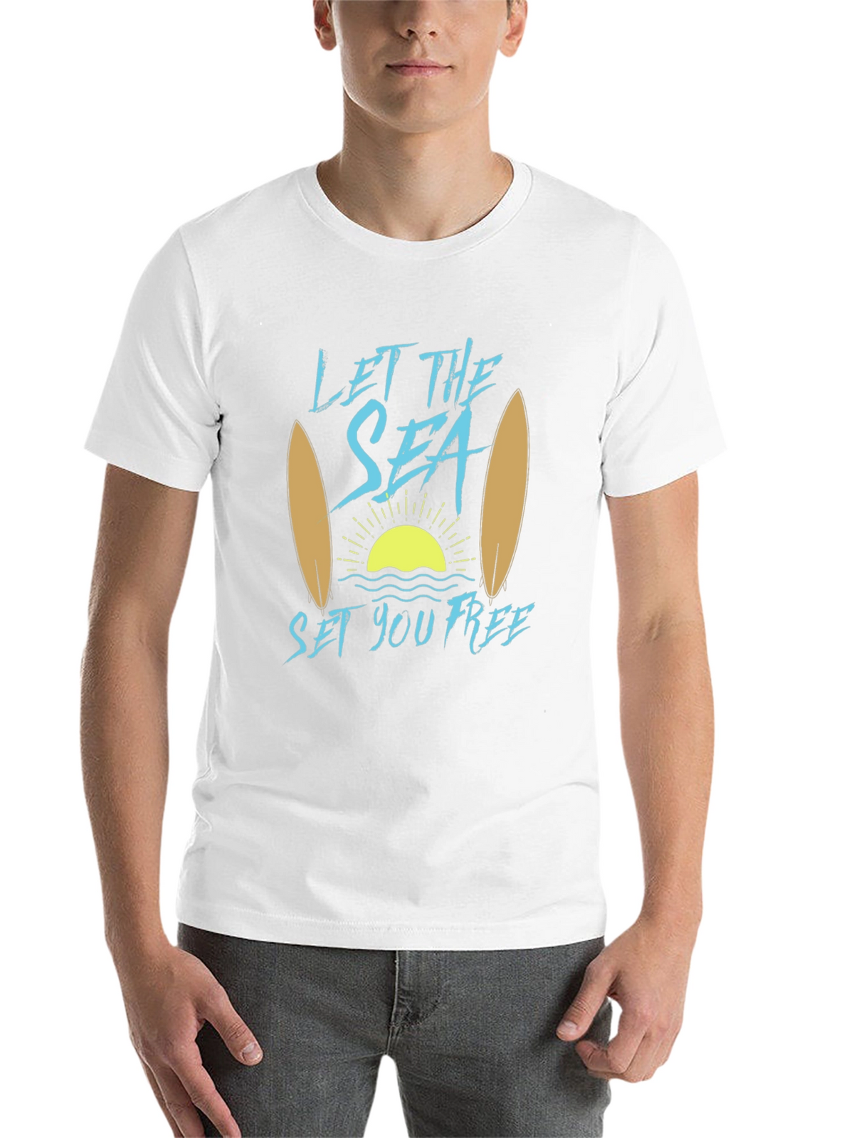 Let The Sea Set You Free Graphic Tee