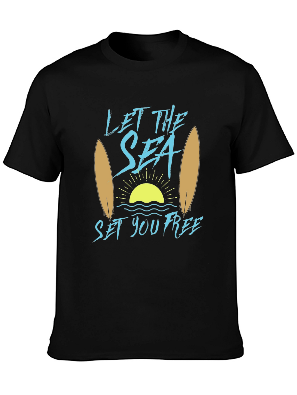 Let The Sea Set You Free Graphic Tee